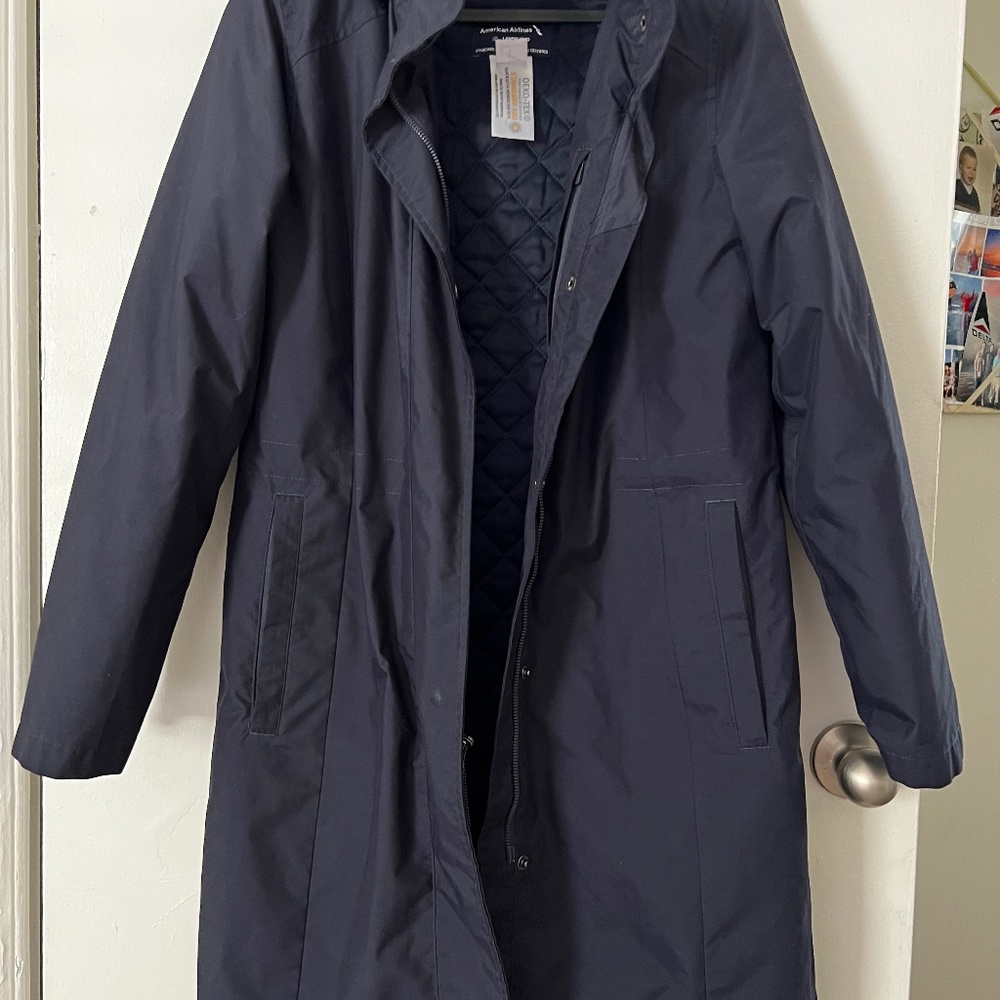 American Airlines uniform All weather jacket size XS
